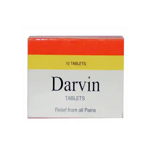 Darvin 37.5/325mg Tablets – Tramadol & Paracetamol Combination for Moderate to Severe Pain Relief (20’s)
