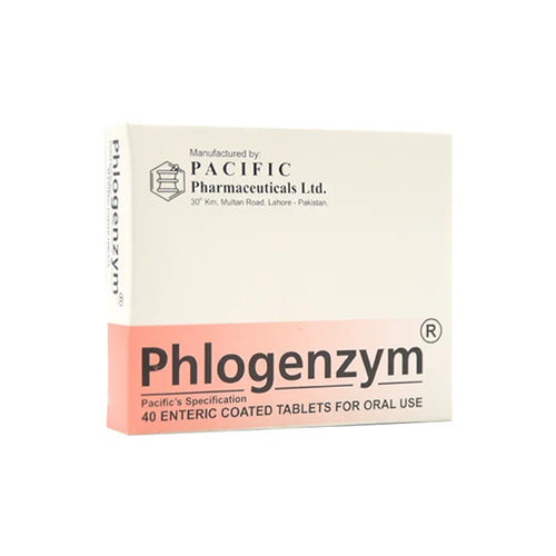 Phlogenzym – Anti-Inflammatory & Pain Relief Enzyme Tablets (40 Tablets)