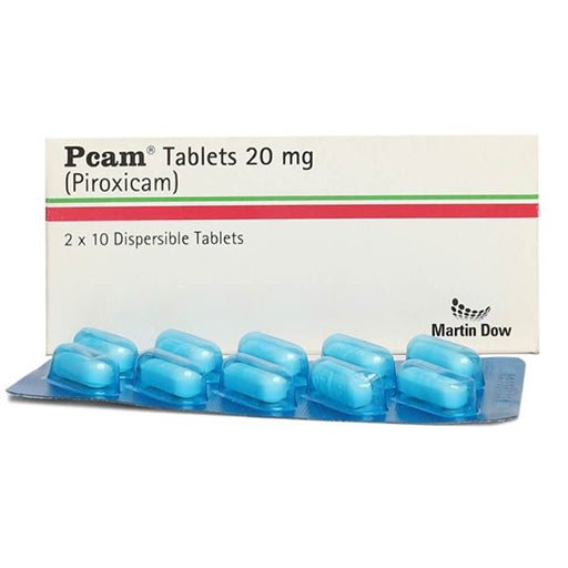 Pcam (20mg) – Anti-Allergy & Anti-Inflammatory Tablets (20 Tablets)