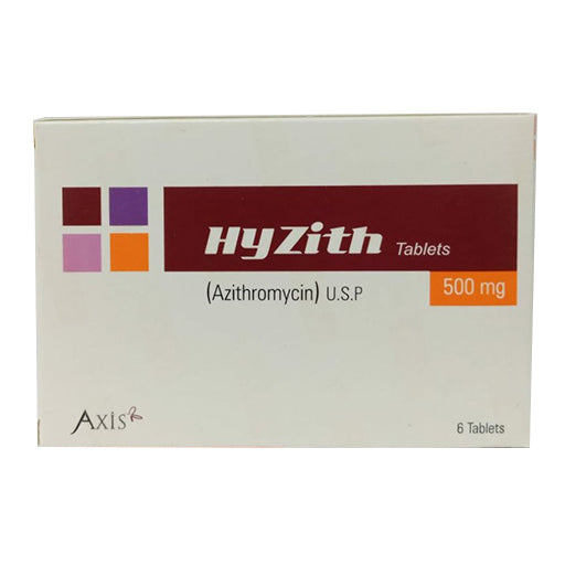 Hyzith (500mg) 6 Tablets