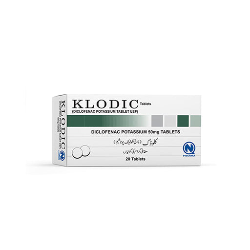 Klodic (50mg) – Antiplatelet & Blood Thinner Tablets (20 Tablets)