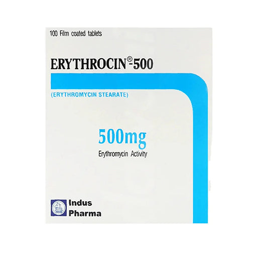 Erythrocin (500mg) 100 Tablets
