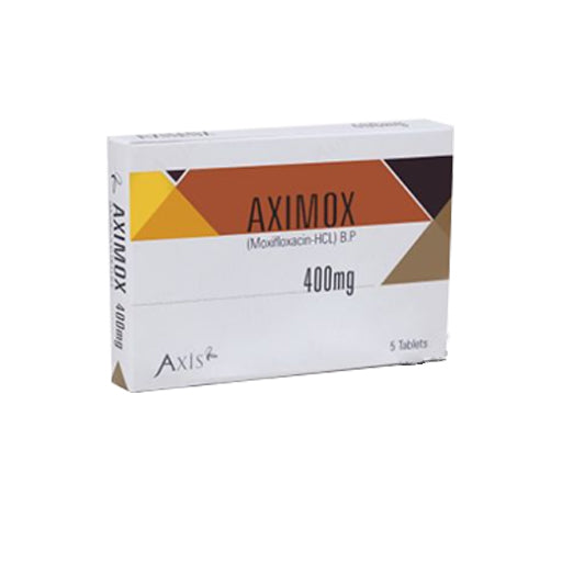 Aximox (400mg) 5 Tablets – Amoxicillin Broad-Spectrum Antibiotic for Bacterial Infections