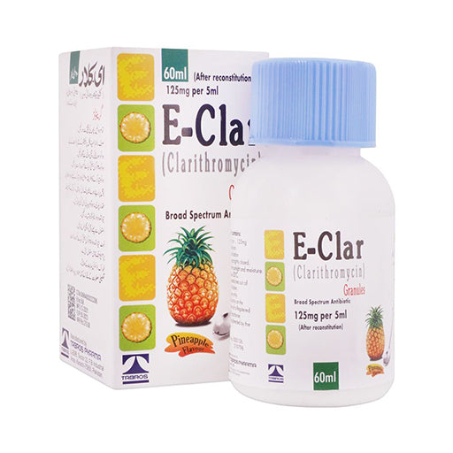E-Clar (125mg/5ml) 60ml Suspension