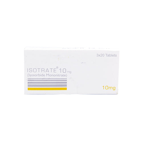 Isotrate 10mg Tablets – Blood Pressure & Heart Health Support