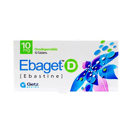 Ebaget-D (10mg) 10 Tablets