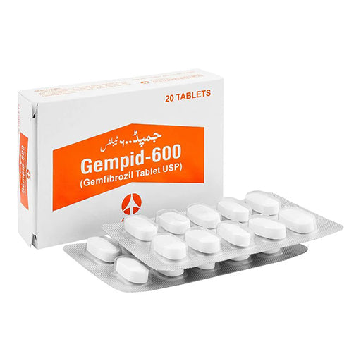 Gempid 600mg Tablets – Effective Cholesterol & Lipid Management