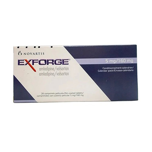 Exforge 5/160mg Tablets – Effective Blood Pressure Control