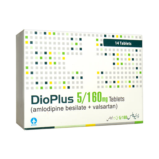 DioPlus 5/160mg Tablets – Blood Pressure Control & Heart Health Support