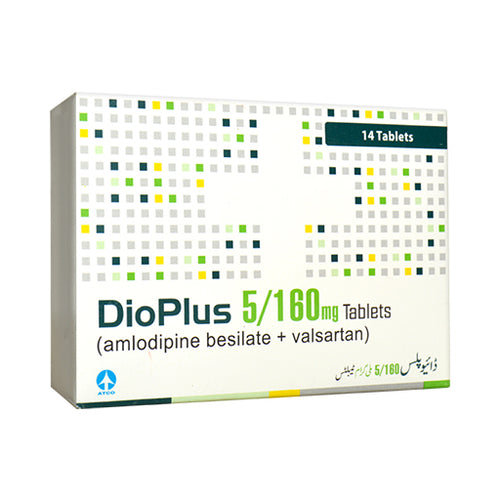 DioPlus 5/160mg Tablets – Blood Pressure Control & Heart Health Support