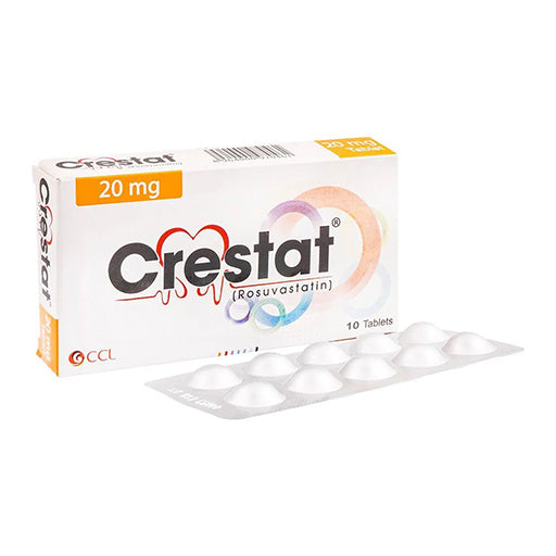 Crestat 20mg Tablets – Cholesterol & Heart Health Support