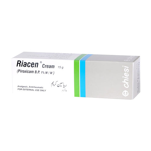 Riacen (1%) Cream – Anti-Inflammatory & Pain Relief Topical Gel (15g)