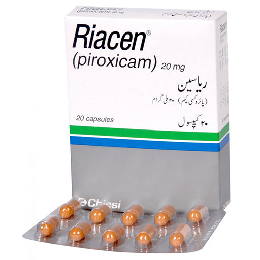 Riacen 20mg Capsules – Anti-Inflammatory & Pain Relief (20 Capsules)