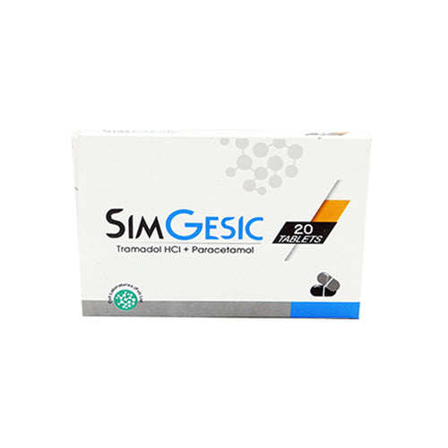 SimGesic 30 Tablets – Pain Relief & Fever Management (37.5/325mg)