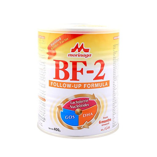 Morinaga BF‑2 Follow‑Up Formula – 400g Tin | Balanced Growth Nutrition for Babies (6 – 12 Months)