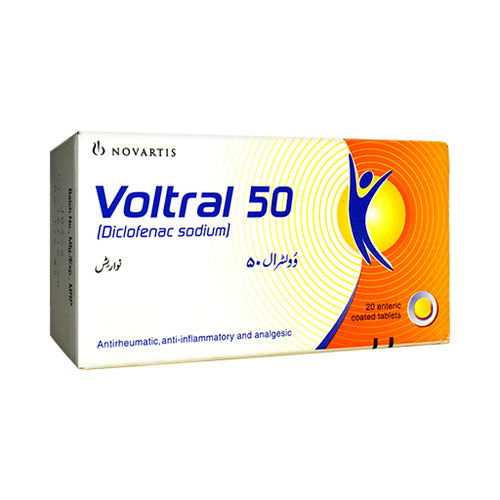 Voltral 50mg Enteric-Coated Tablets (20 Tablets) – Effective Pain and Inflammation Relief