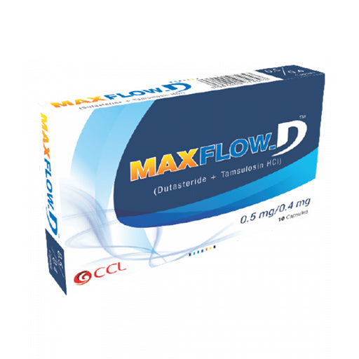 Maxflow-D (0.5/0.4mg) 20 Capsules