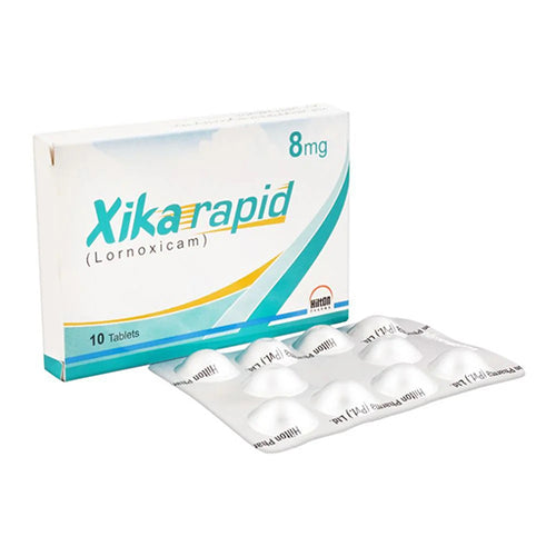 Xika Rapid 8mg Tablets – 10 Tablets – Fast-Acting Pain Relief