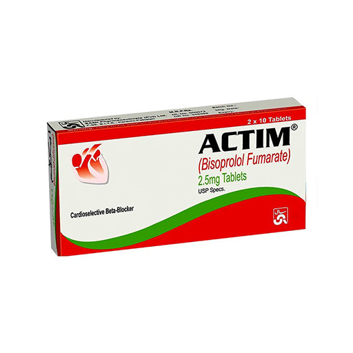 Actim 2.5mg Tablets – 20 Tablets – Low-Dose Antidepressant & Anxiety Support