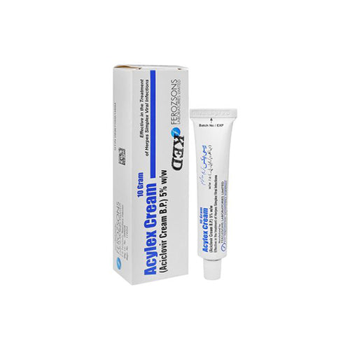 Acylex 5% Ointment – 5g – Fast-Acting Skin Treatment for Cold Sores & Herpes