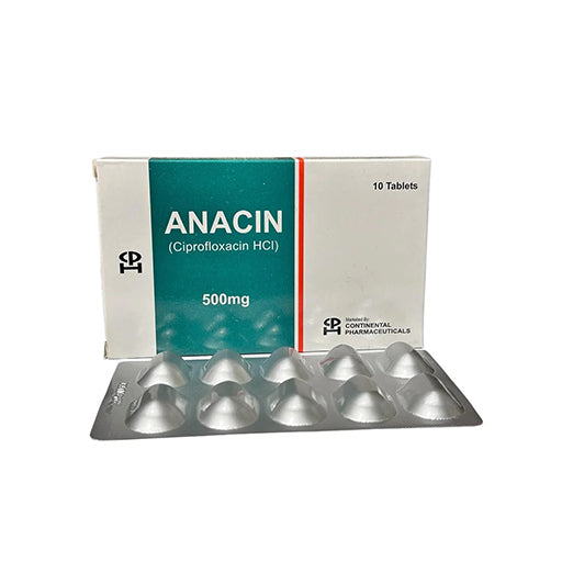 Anacin 500mg Tablets – 10 Tablets – Pain Relief & Anti-Inflammatory