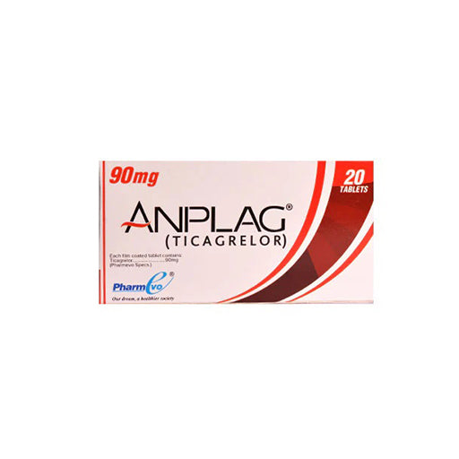 Anplag 90mg Tablets – 20 Tablets – Heart Health & Antiplatelet Support