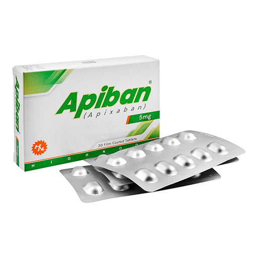 Apiban 5mg Tablets – 30 Tablets – Antiplatelet & Heart Health Support