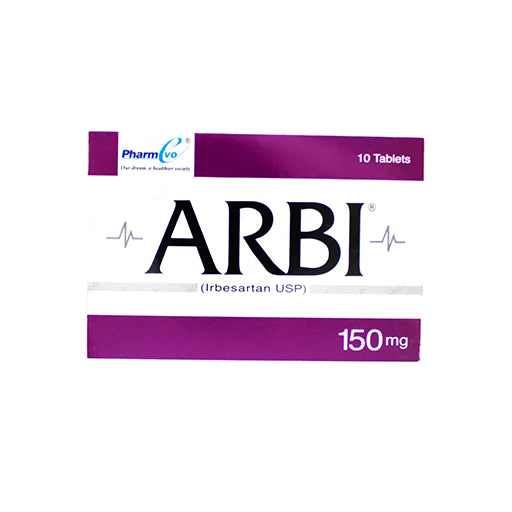 Arbi 150mg Tablets – 10 Tablets – Cholesterol Management & Heart Health Support