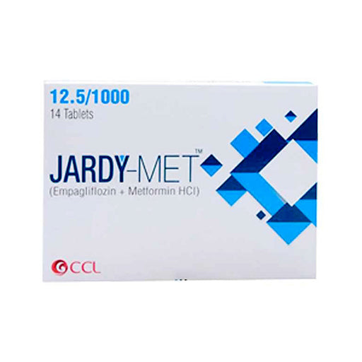 Jardy-Met (12.5/1000mg) 14 Tablets