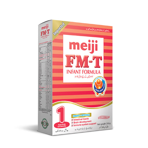 Meiji FMT 200g Soft Pack Infant Formula – Complete Nutrition for 0-6 Months