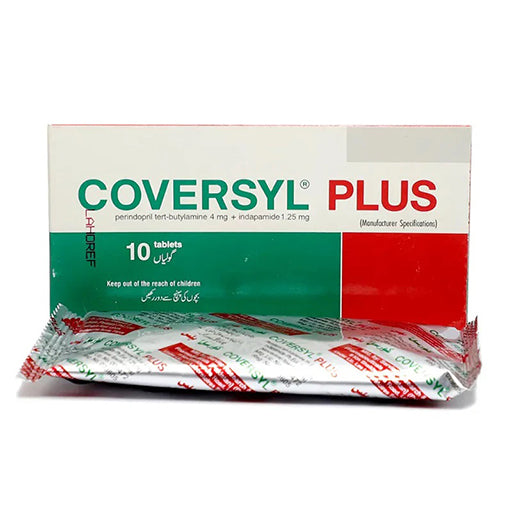 Coversyl Plus 4/1.25mg Tablets – Blood Pressure & Heart Health Support