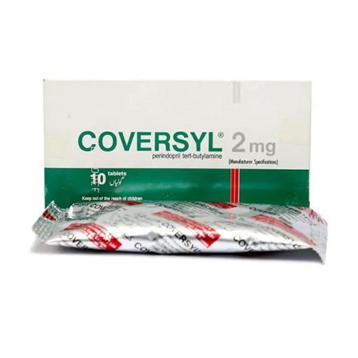 Coversyl 2mg Tablets – Blood Pressure & Heart Health Support