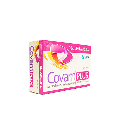 Covam Plus 10/160/12.5mg Tablets – Advanced Blood Pressure & Heart Health Support