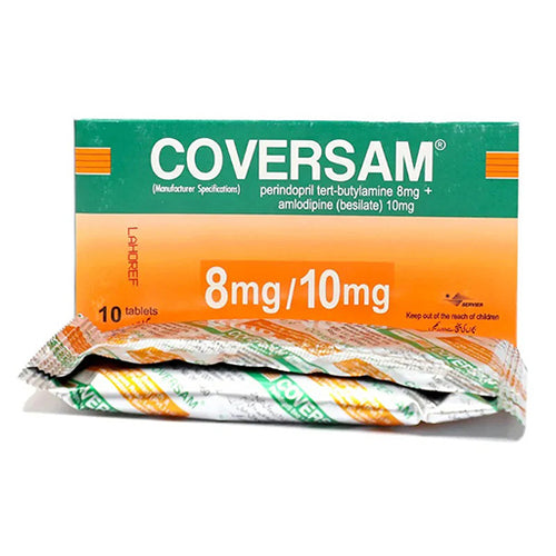 Coversam 8/10mg Tablets – Blood Pressure & Heart Health Support