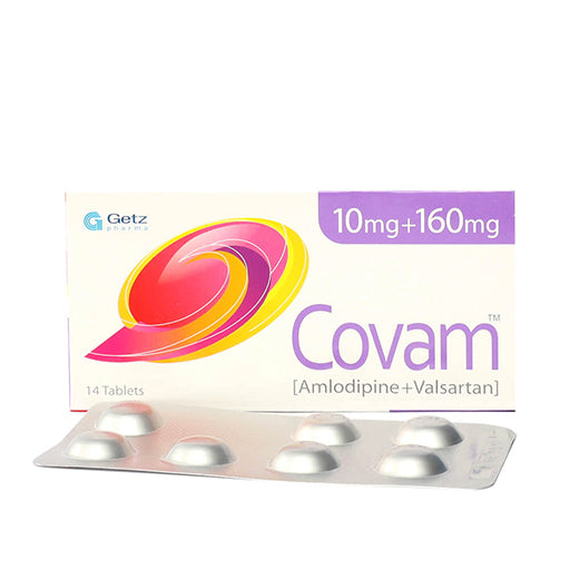 Covam 10/160mg Tablets – Blood Pressure & Heart Health Support