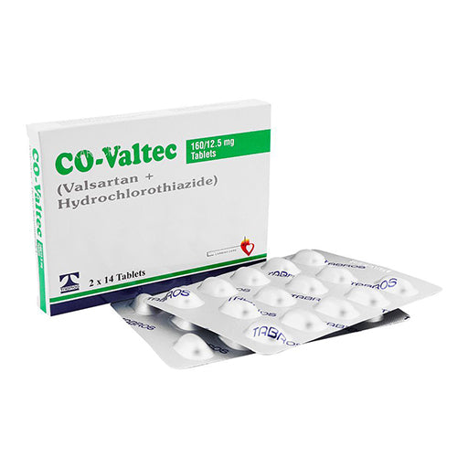 Co-Valtec 160/12.5mg Tablets – Blood Pressure & Heart Health Support