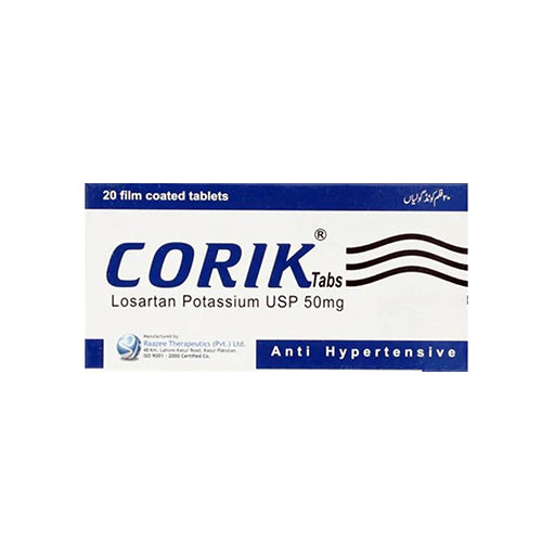 Corik 50mg Tablets – Effective Cholesterol & Heart Health Support
