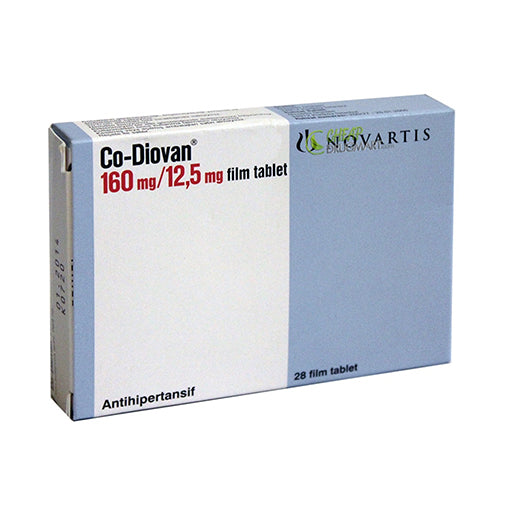 Co-Diovan 160/25mg Tablets – Blood Pressure & Heart Health Support