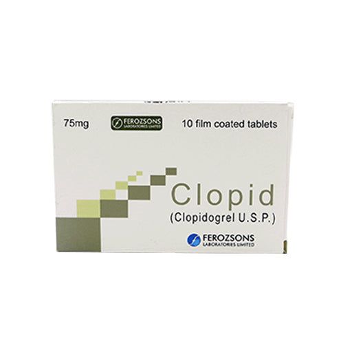 Clopid 75mg Tablets – Blood Thinner & Heart Health Support