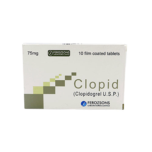 Clopid 75mg Tablets – Blood Thinner & Heart Health Support