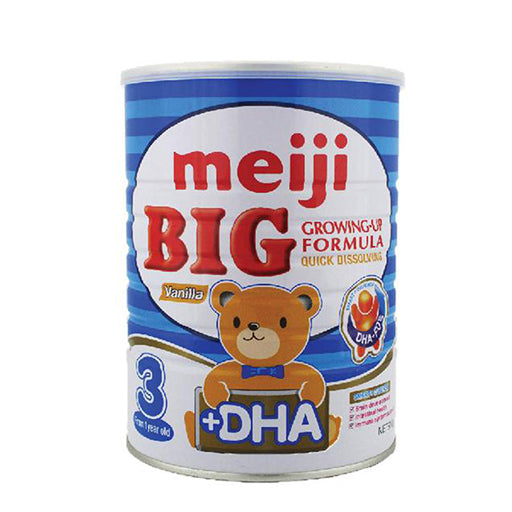 Meiji BIG Growing‑Up Formula Stage 3 – 400g Tin | Complete Nutrition for Kids 1+ (Vanilla)