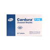 Cardura (4mg) 20 Tablets – Doxazosin Tablets for High Blood Pressure & Enlarged Prostate (BPH)