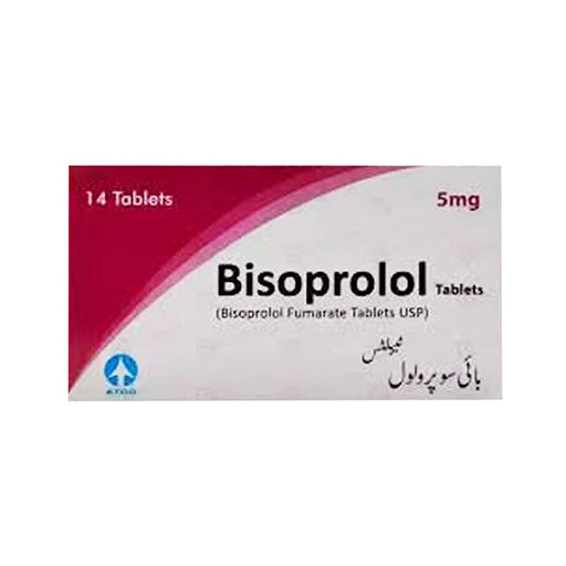 Bisoprolol 5mg Tablets (14’s) – Beta-Blocker for High Blood Pressure & Heart Health