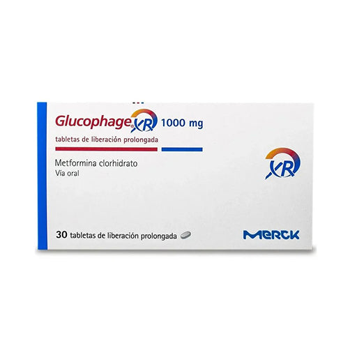 Glucophage XR (1000mg) 30 Tablets