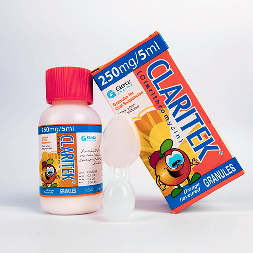 Claritek 250mg/5ml Suspension