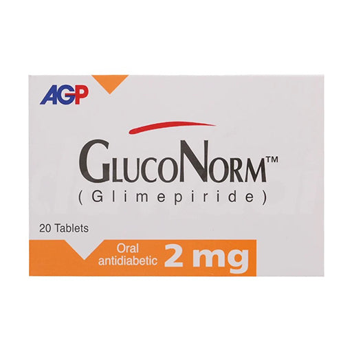 GlucoNorm (2mg) 20 Tablets