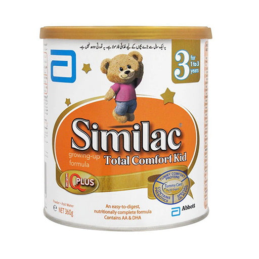 Similac Total Comfort 3 Growing‑Up Formula – 400g Tin | Gentle Nutrition for Toddlers 1–3 Years