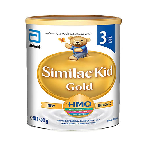 Similac Gold 3 Growing‑Up Formula – 400 g Tin | Complete Nutrition for Toddlers 1–3 Years