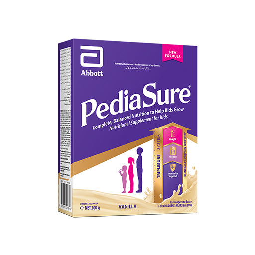 PediaSure Complete Balanced Nutrition – 200 g Powder | Growth & Immune Support for Kids