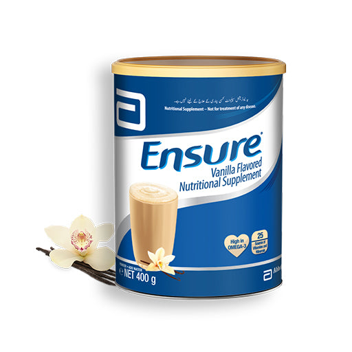 Ensure Complete Balanced Nutrition – 400 g Tin | High‑Protein Health Supplement for Adults & Seniors